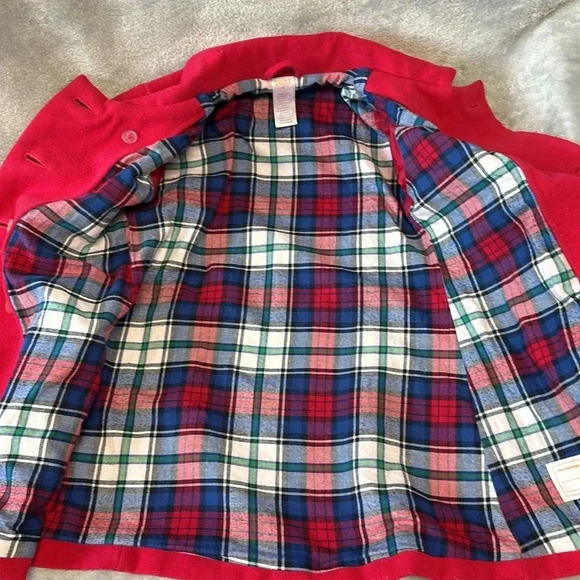 Gymboree - Red  Kids PeaCoat. Size 8 - Picture 5 of 7